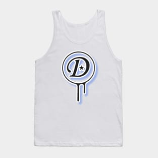 Dilano Brand logo- blue tint Tank Top